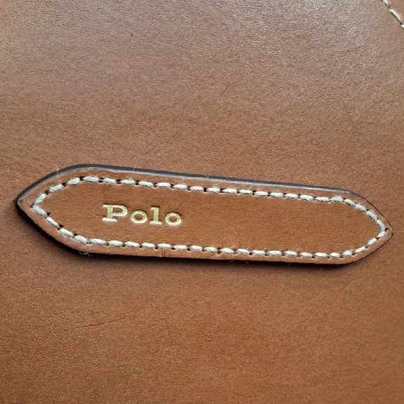 Ralph Lauren-Polo Flannel Bellport Sling Bucket Bag. Color is Camel. NWT. - Picture 5 of 14